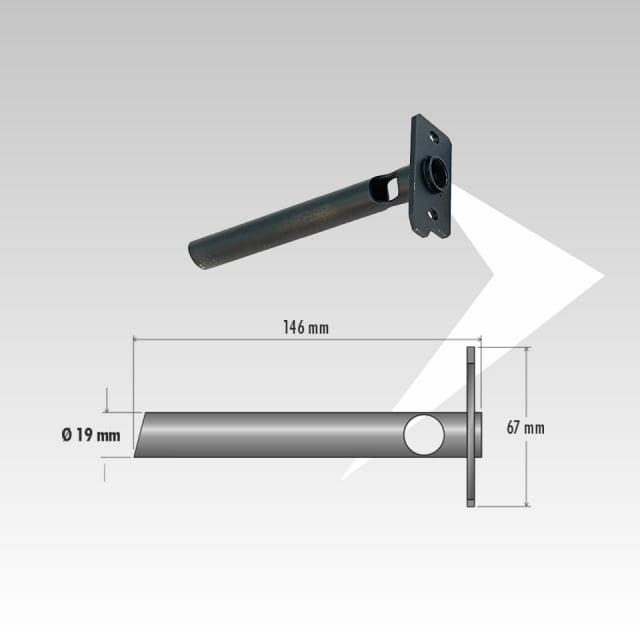 Tubo convogliatore aria candelette Rika