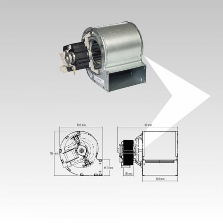 Ventilatore centrifugo Trial Codice CAD07B023