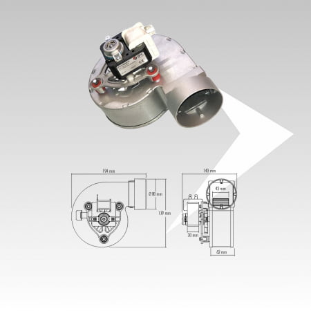 Ventilatore centrifugo IPC Codice CFH2100401A