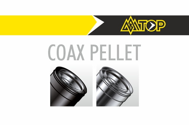 Tuyau coaxial inox inox-black