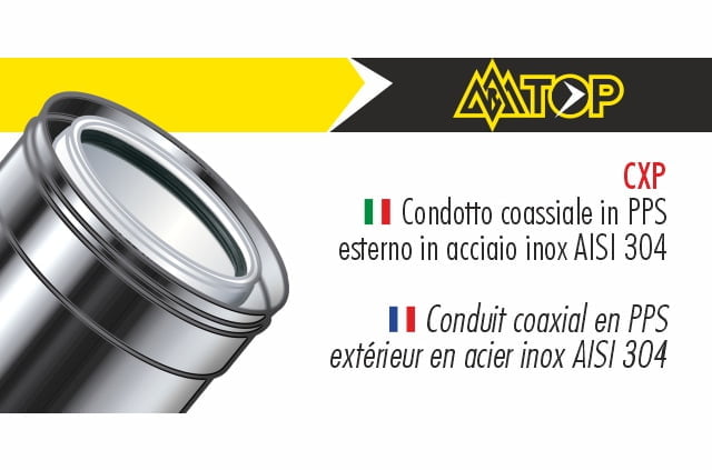 Sistema coassiale PPs-inox CXP