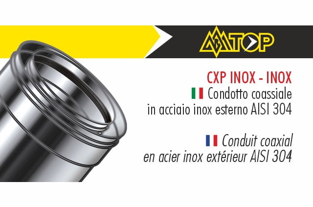 Conduit étanche concentrique inox