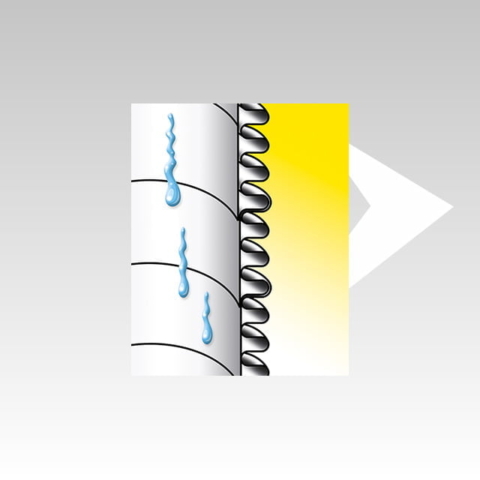 DP TOP FLEX 304 - Tubo flessibile in acciaio parete doppia interno liscio 304