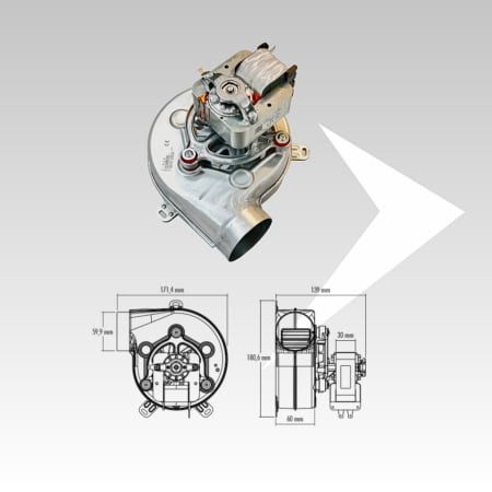 Ventilatore centrifugo SIT EVAGOLD 30 Codice W925300011